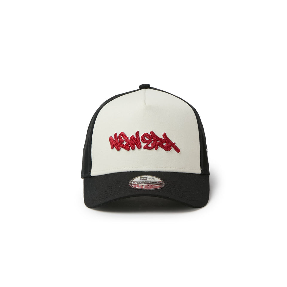 キッズ Youth 9FORTY A-Frame Tagging Logo クローム/ブラック | NEW ERA ニューエラ公式オンラインストア