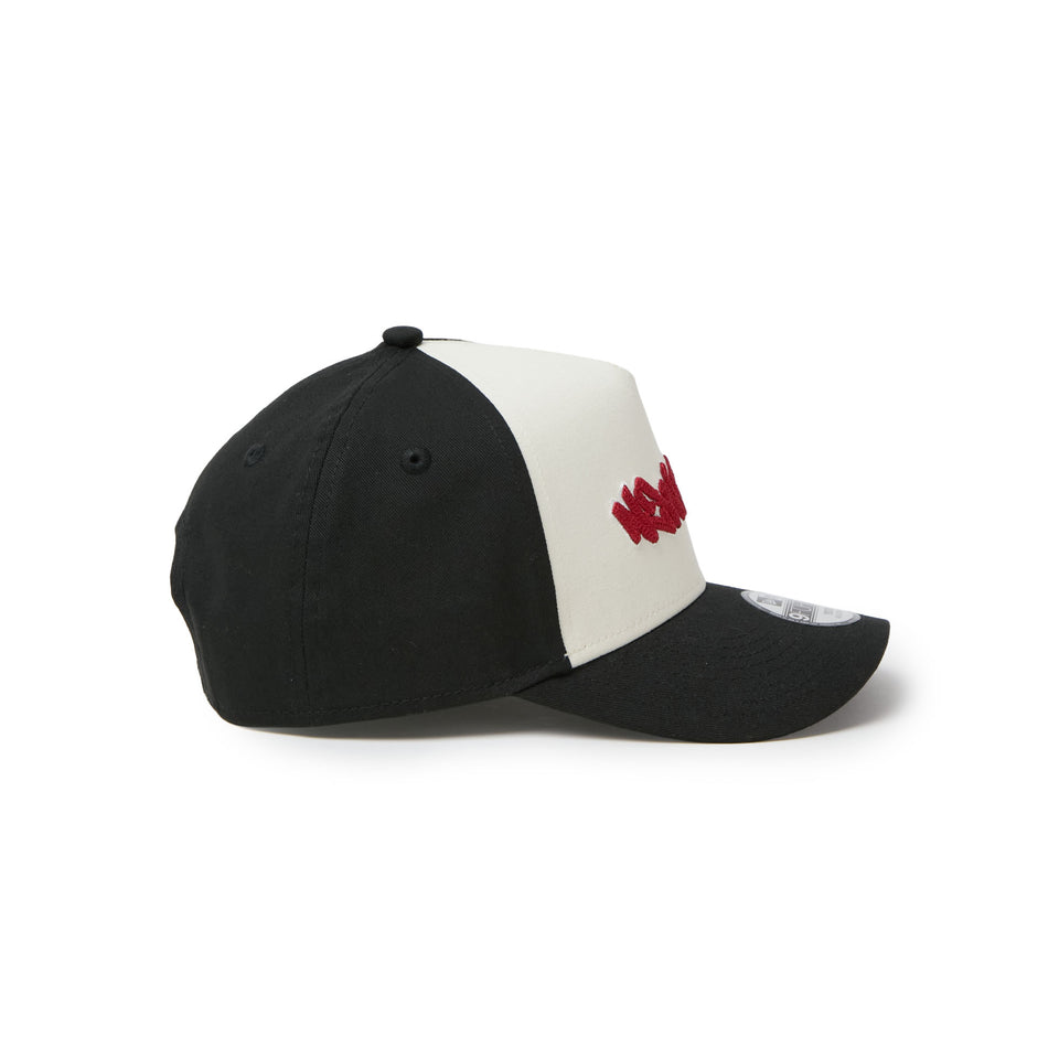 キッズ Youth 9FORTY A-Frame Tagging Logo クローム/ブラック | NEW ERA ニューエラ公式オンラインストア