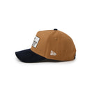 キッズ Youth 9FORTY A-Frame Duck Canvas ウーブンパッチ ネイビー/ウォルナット | NEW ERA ニューエラ公式オンラインストア