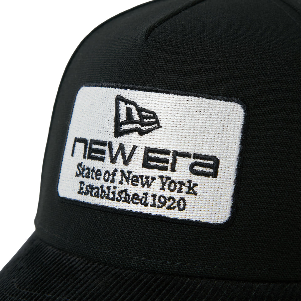 キッズ Youth 9FORTY A-Frame Duck Canvas ウーブンパッチ ブラック | NEW ERA ニューエラ公式オンラインストア