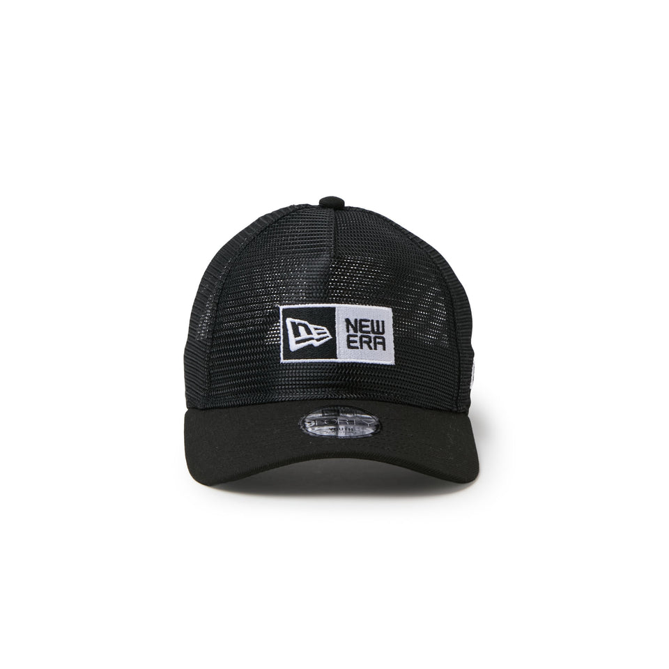 キッズ Youth 9FORTY A-Frame ARC BOX All Mesh ブラック/ホワイト | NEW ERA ニューエラ公式オンラインストア