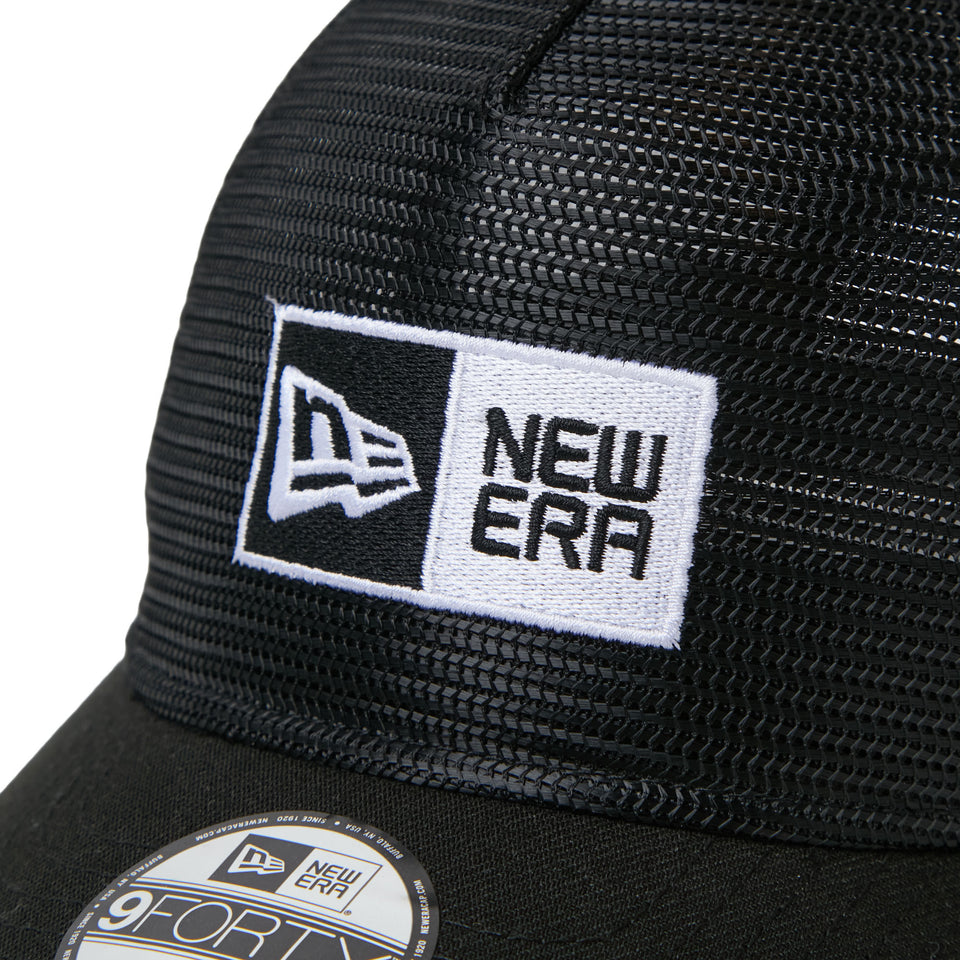 キッズ Youth 9FORTY A-Frame ARC BOX All Mesh ブラック/ホワイト | NEW ERA ニューエラ公式オンラインストア