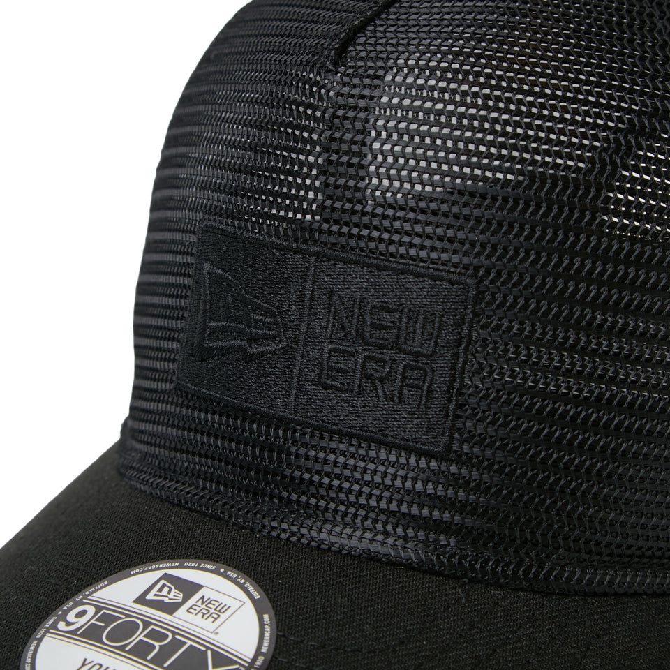 キッズ Youth 9FORTY A-Frame ARC BOX All Mesh ブラック/ブラック | NEW ERA ニューエラ公式オンラインストア
