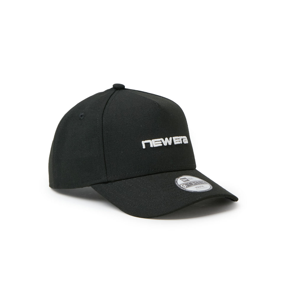 キッズ Youth 9FORTY A-Frame Brand Name Logo ブラック | NEW ERA ニューエラ公式オンラインストア