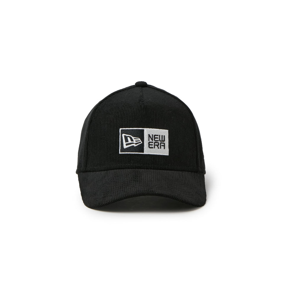 キッズ Youth 9FORTY A-Frame Archive Box Logo コーデュロイ ブラック | NEW ERA ニューエラ公式オンラインストア