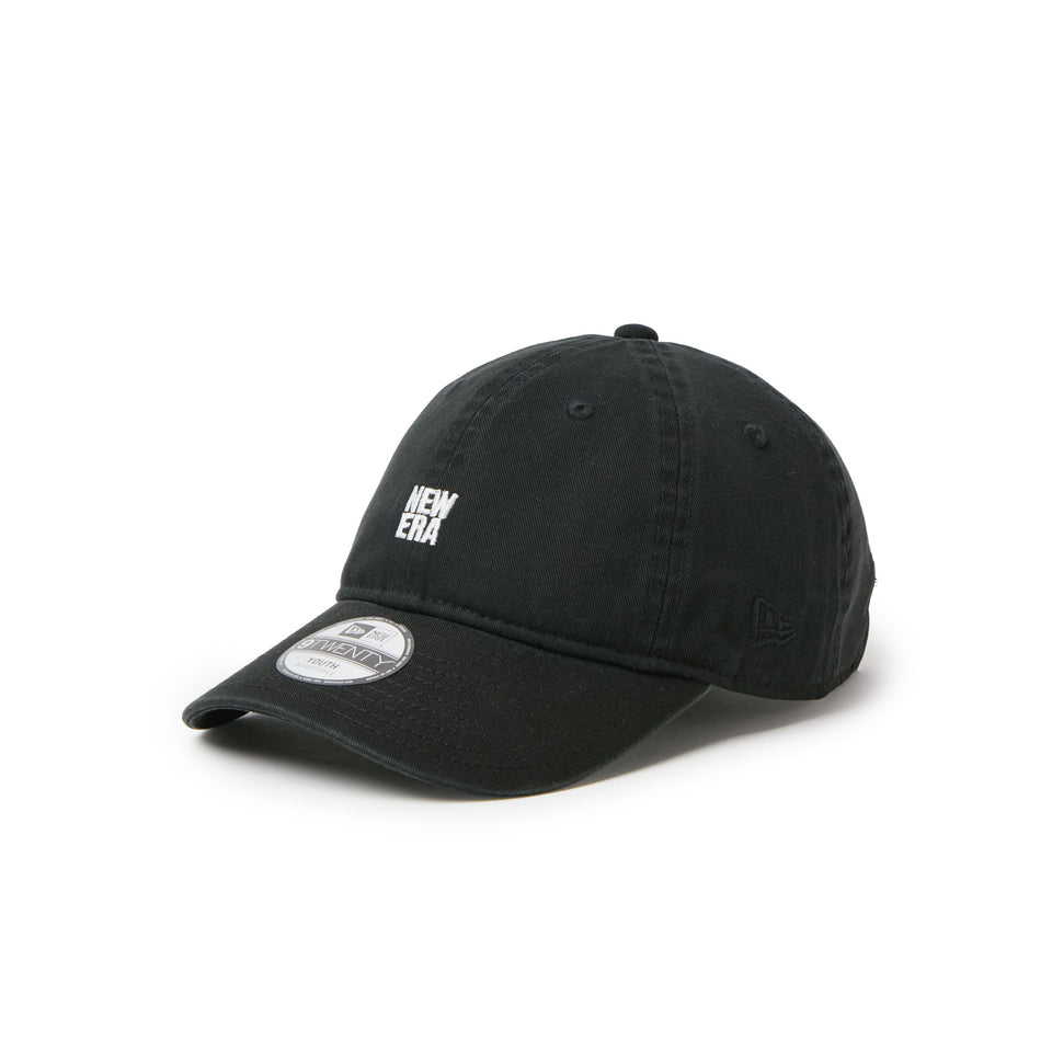 キッズ Youth 9TWENTY Mini Square Logo ブラック | NEW ERA ニューエラ公式オンラインストア