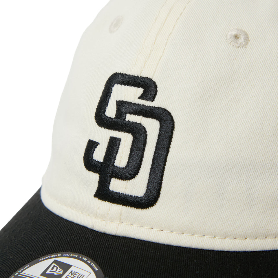 キッズ Youth 9TWENTY MLB 2-Tone サンディエゴ・パドレス クロームホワイト/ブラック | NEW ERA ニューエラ公式オンラインストア