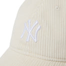 キッズ Youth 9TWENTY Corduroy コーデュロイ ニューヨーク・ヤンキース アイボリー | NEW ERA ニューエラ公式オンラインストア