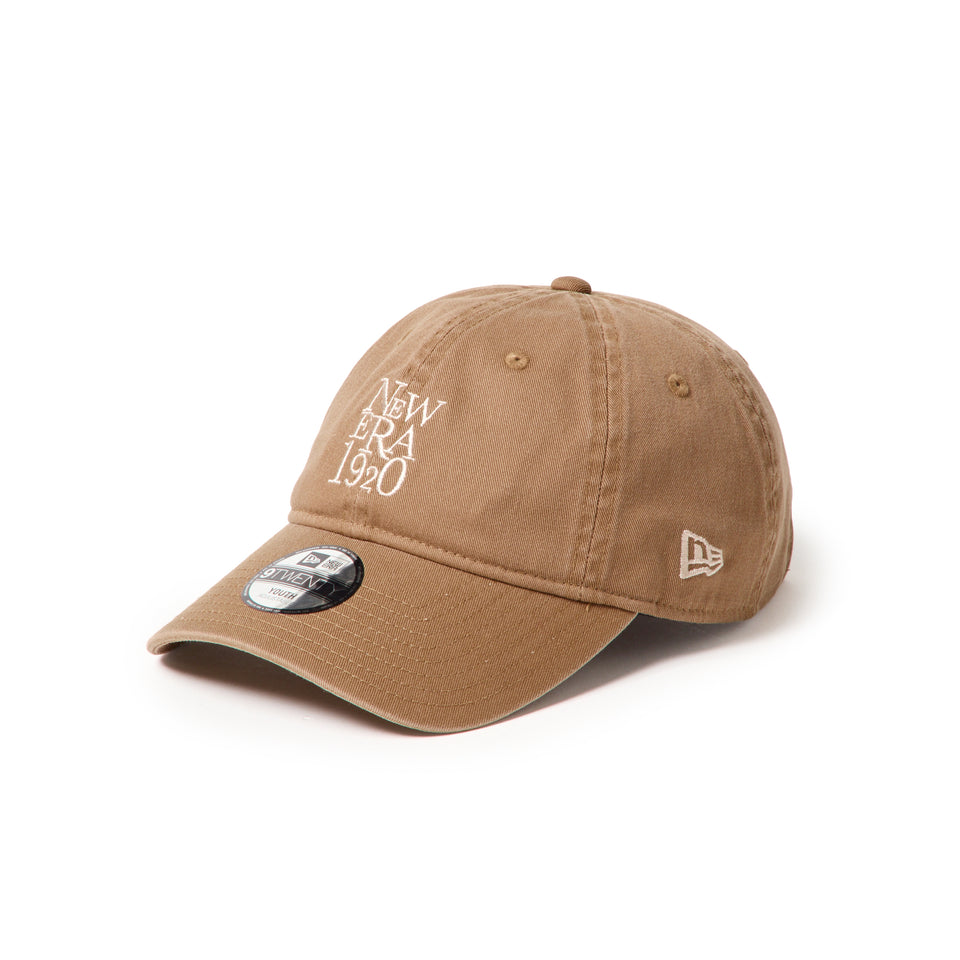 キッズ Youth 9TWENTY One Tone Color NEW ERA 1920 カーキ | NEW ERA ニューエラ公式オンラインストア
