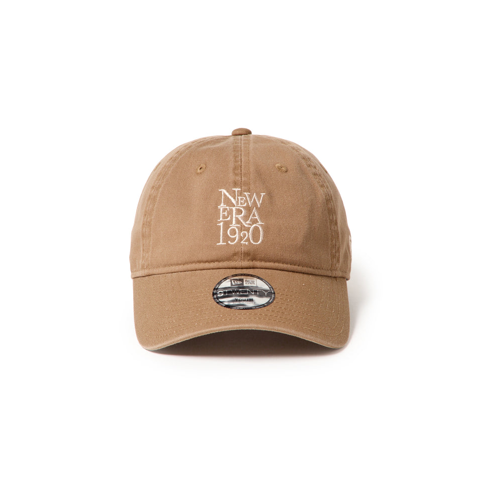 キッズ Youth 9TWENTY One Tone Color NEW ERA 1920 カーキ | NEW ERA ニューエラ公式オンラインストア