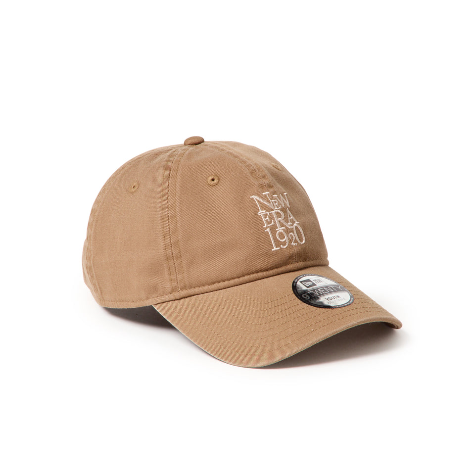 キッズ Youth 9TWENTY One Tone Color NEW ERA 1920 カーキ | NEW ERA ニューエラ公式オンラインストア