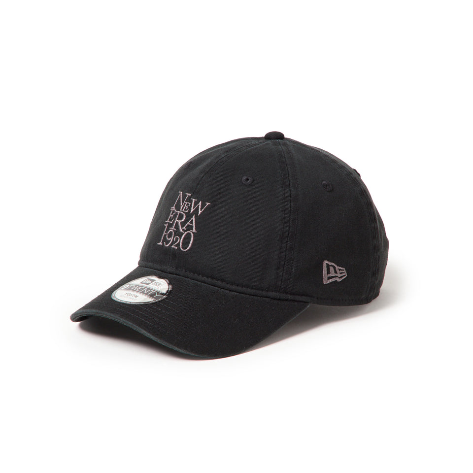 キッズ Youth 9TWENTY One Tone Color NEW ERA 1920 ブラック | NEW ERA ニューエラ公式オンラインストア