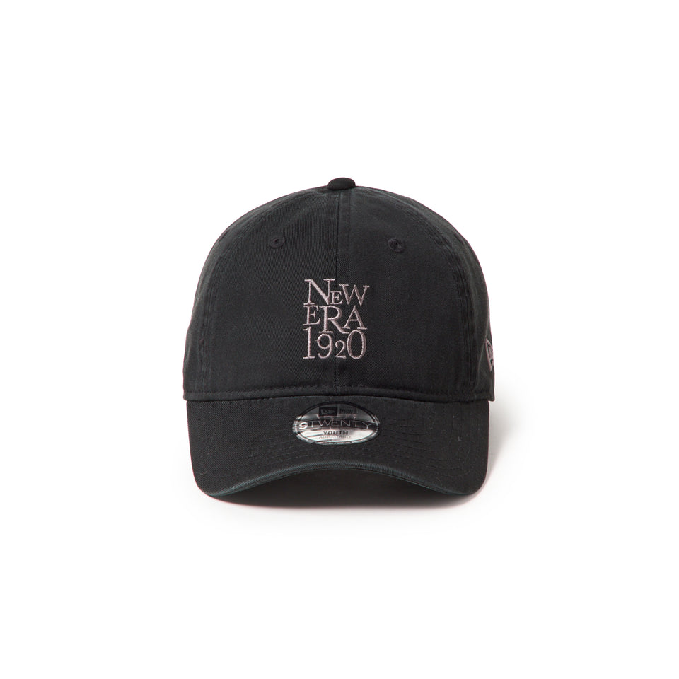 キッズ Youth 9TWENTY One Tone Color NEW ERA 1920 ブラック | NEW ERA ニューエラ公式オンラインストア