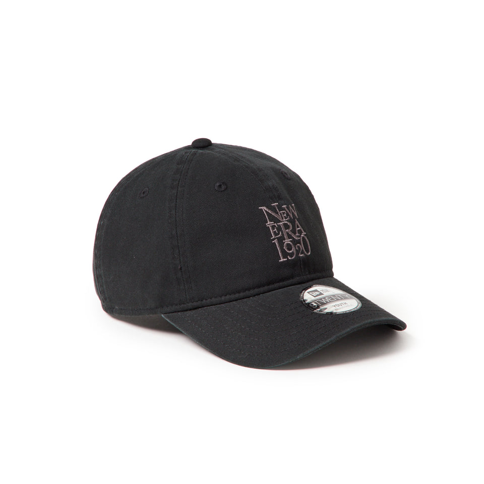 キッズ Youth 9TWENTY One Tone Color NEW ERA 1920 ブラック | NEW ERA ニューエラ公式オンラインストア