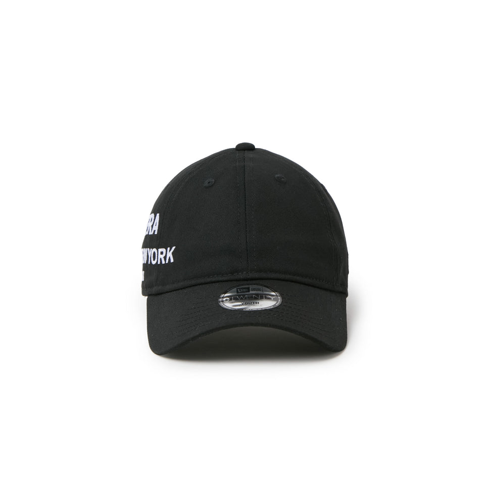 キッズ Youth 9TWENTY Essential MCMXX ブラック | NEW ERA ニューエラ公式オンラインストア