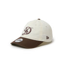キッズ Youth 9TWENTY MLB 2-Tone ロサンゼルス・ドジャース シティーコネクトロゴ クロームホワイト/ウォルナット | NEW ERA ニューエラ公式オンラインストア