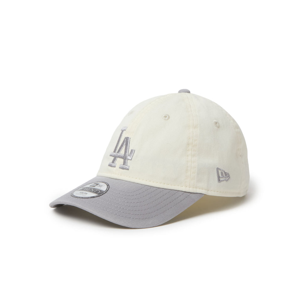 キッズ Youth 9TWENTY MLB 2-Tone ロサンゼルス・ドジャース クロームホワイト/グレー | NEW ERA ニューエラ公式オンラインストア