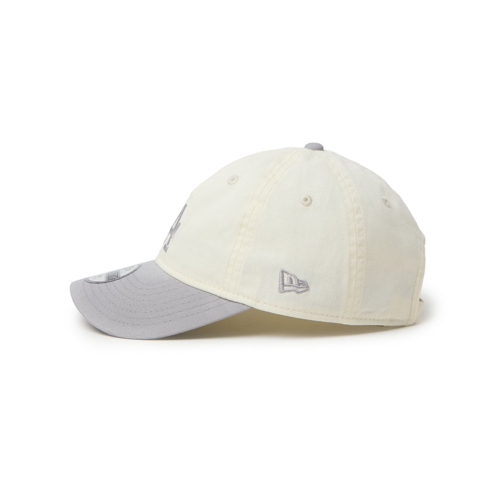 キッズ Youth 9TWENTY MLB 2-Tone ロサンゼルス・ドジャース クロームホワイト/グレー | NEW ERA ニューエラ公式オンラインストア