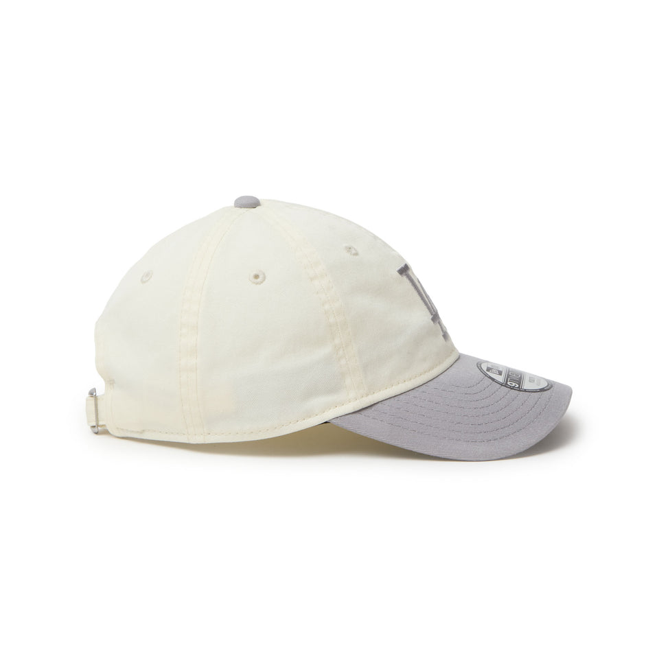 キッズ Youth 9TWENTY MLB 2-Tone ロサンゼルス・ドジャース クロームホワイト/グレー | NEW ERA ニューエラ公式オンラインストア