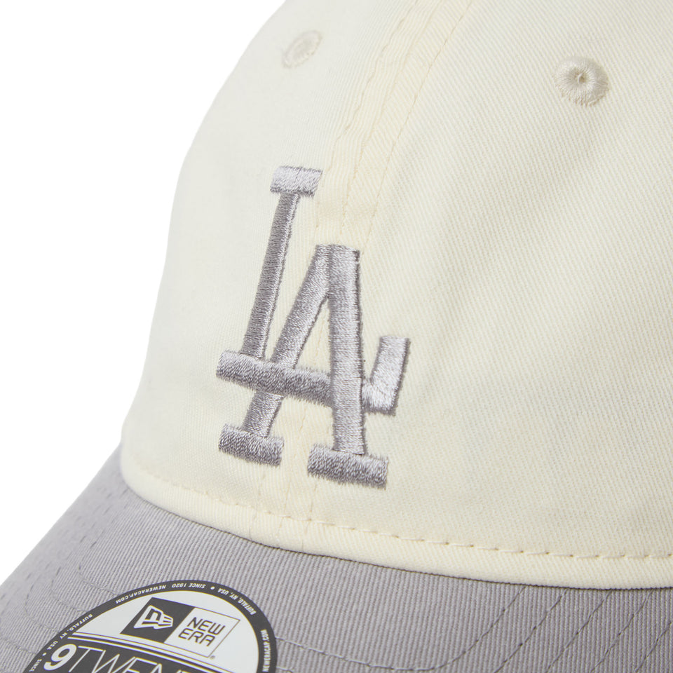 キッズ Youth 9TWENTY MLB 2-Tone ロサンゼルス・ドジャース クロームホワイト/グレー | NEW ERA ニューエラ公式オンラインストア