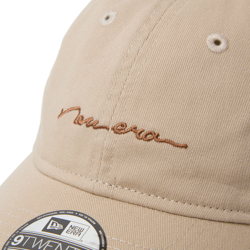 キッズ Youth 9TWENTY Handwritten Logo ニューベージュ | NEW ERA ニューエラ公式オンラインストア