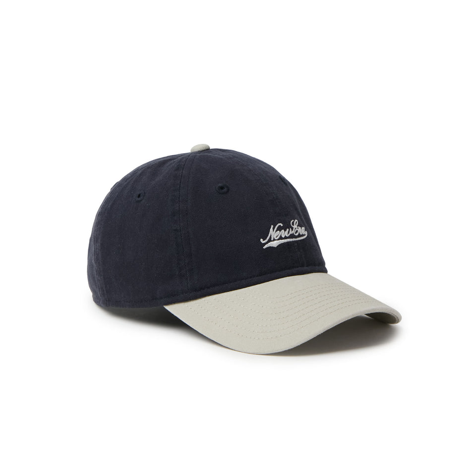 キッズ Youth 9TWENTY Classic Script Logo ネイビー/ペブル | NEW ERA ニューエラ公式オンラインストア