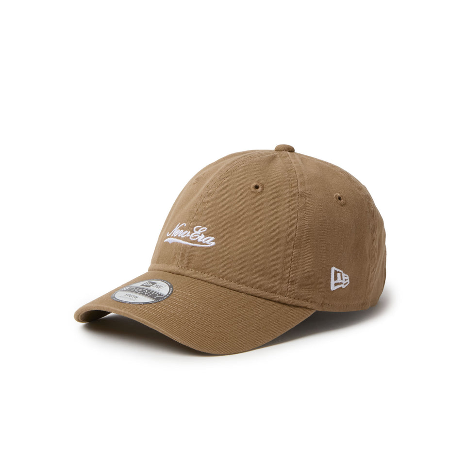 キッズ Youth 9TWENTY Classic Script Logo カーキ | NEW ERA ニューエラ公式オンラインストア