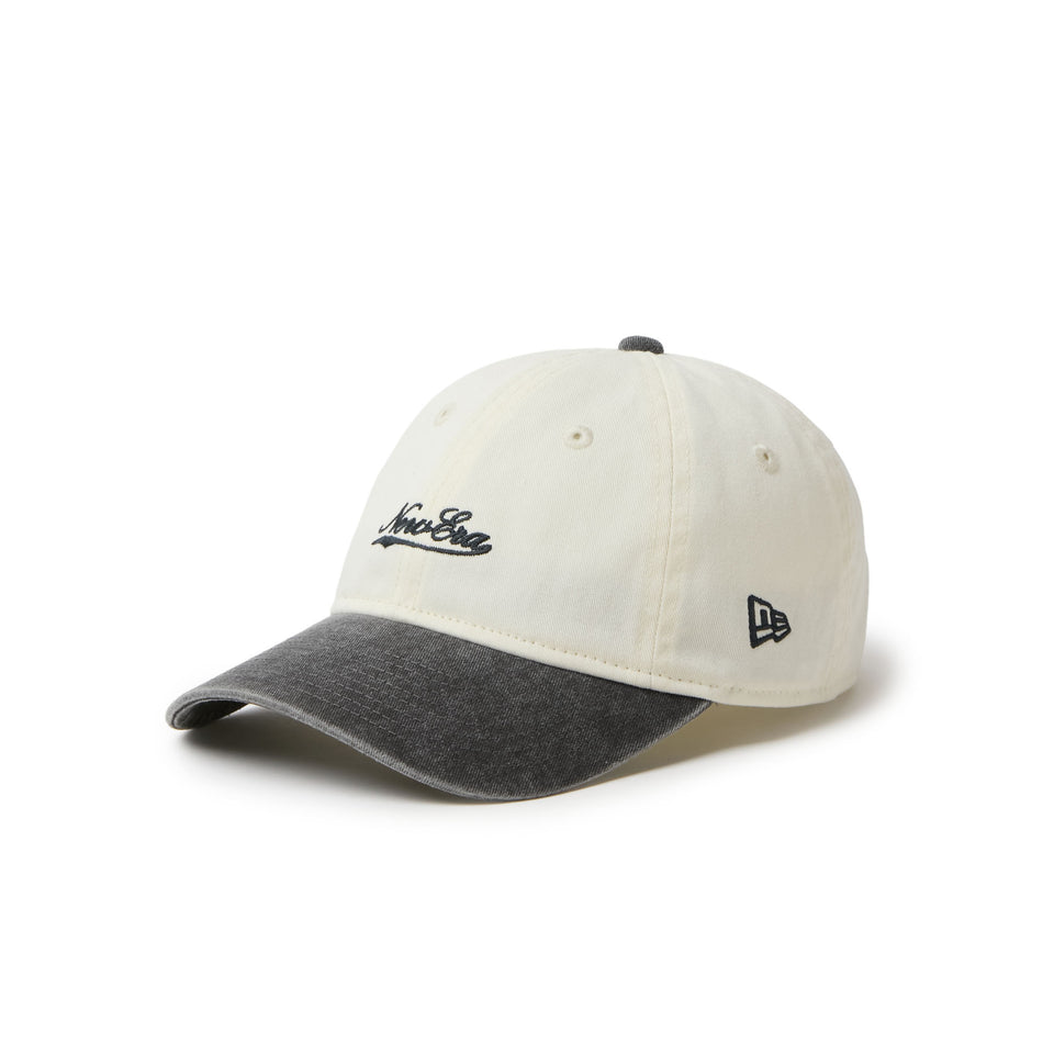 キッズ Youth 9TWENTY Classic Script Logo クロームホワイト/ブラック | NEW ERA ニューエラ公式オンラインストア