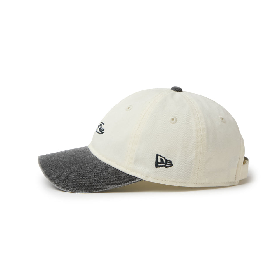 キッズ Youth 9TWENTY Classic Script Logo クロームホワイト/ブラック | NEW ERA ニューエラ公式オンラインストア
