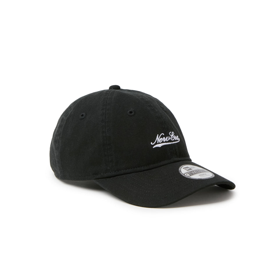 キッズ Youth 9TWENTY Classic Script Logo ブラック | NEW ERA ニューエラ公式オンラインストア