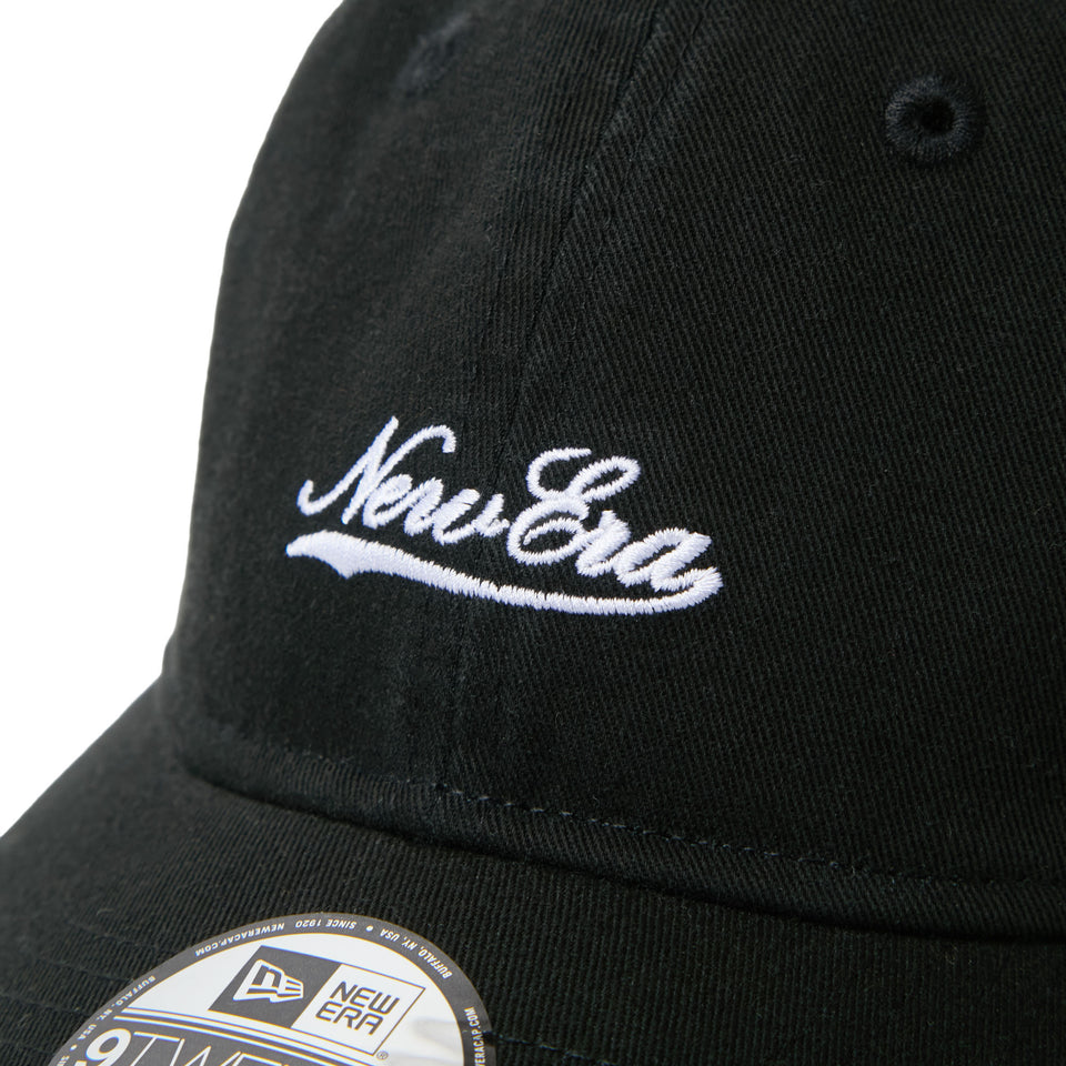 キッズ Youth 9TWENTY Classic Script Logo ブラック | NEW ERA ニューエラ公式オンラインストア