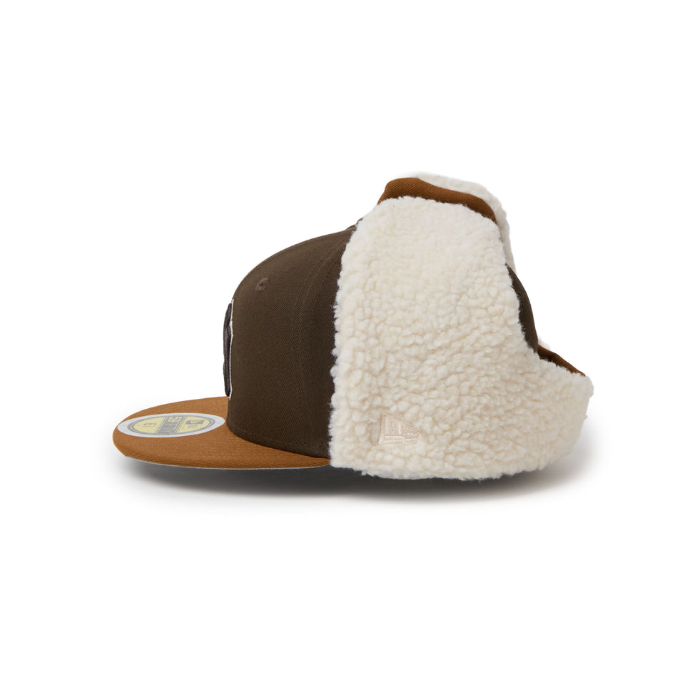 キッズ Youth 59FIFTY Dog Ear ドッグイヤー ニューヨーク・ヤンキース ウォルナット/トーステッドピーナッツ | NEW ERA ニューエラ公式オンラインストア