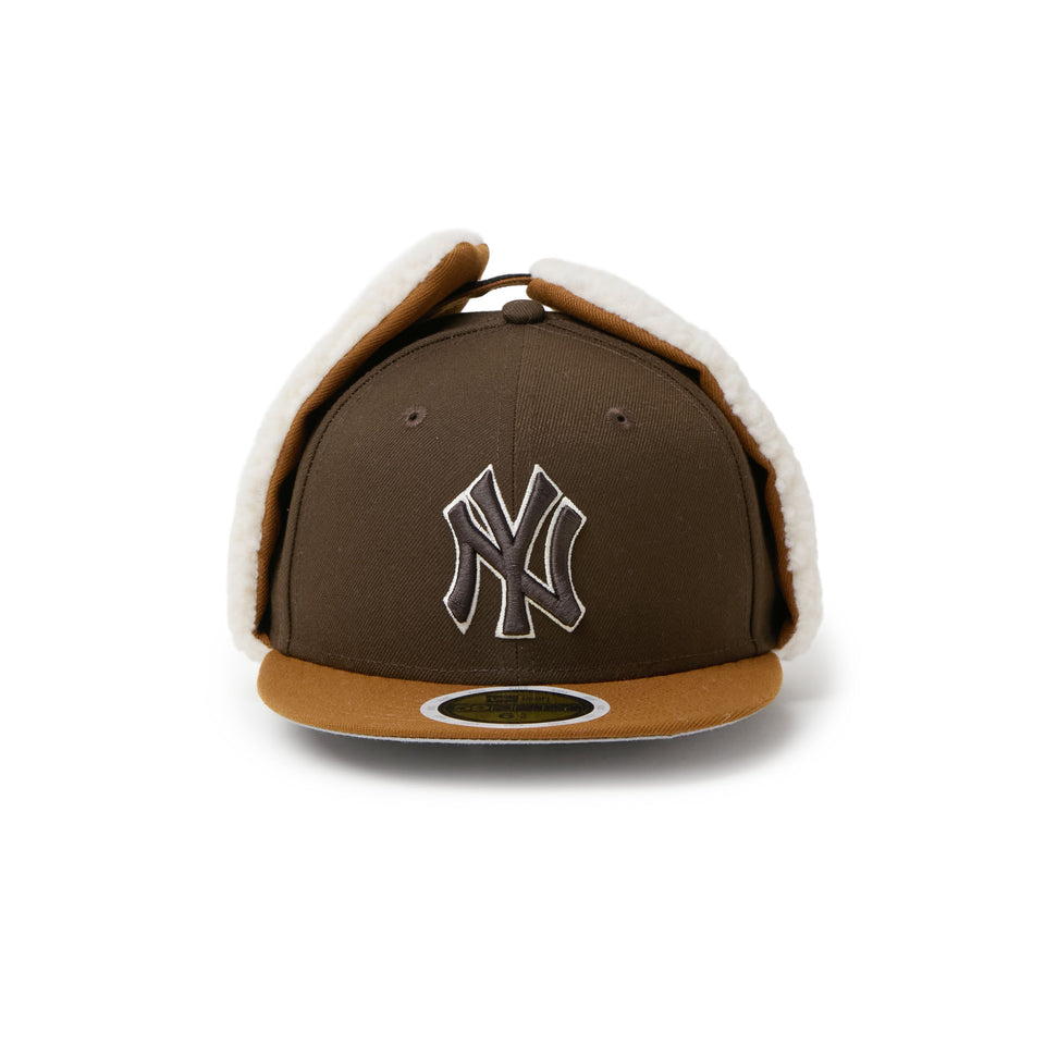キッズ Youth 59FIFTY Dog Ear ドッグイヤー ニューヨーク・ヤンキース ウォルナット/トーステッドピーナッツ | NEW ERA ニューエラ公式オンラインストア