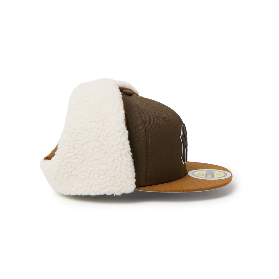 キッズ Youth 59FIFTY Dog Ear ドッグイヤー ニューヨーク・ヤンキース ウォルナット/トーステッドピーナッツ | NEW ERA ニューエラ公式オンラインストア