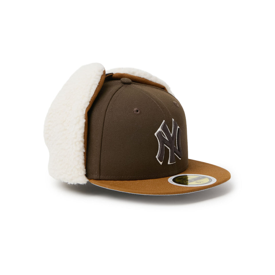 キッズ Youth 59FIFTY Dog Ear ドッグイヤー ニューヨーク・ヤンキース ウォルナット/トーステッドピーナッツ | NEW ERA ニューエラ公式オンラインストア