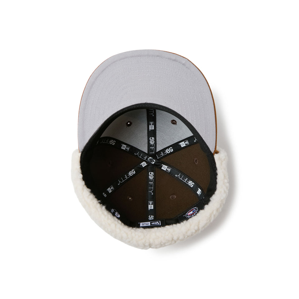 キッズ Youth 59FIFTY Dog Ear ドッグイヤー ニューヨーク・ヤンキース ウォルナット/トーステッドピーナッツ | NEW ERA ニューエラ公式オンラインストア
