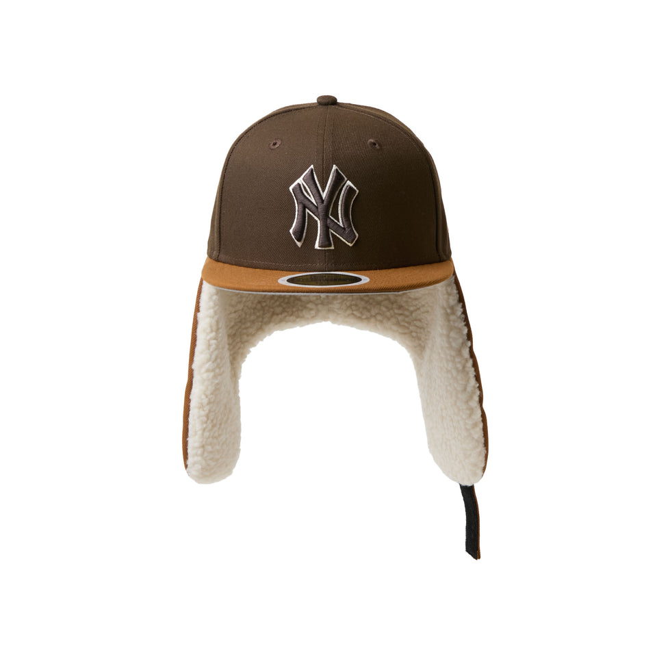 キッズ Youth 59FIFTY Dog Ear ドッグイヤー ニューヨーク・ヤンキース ウォルナット/トーステッドピーナッツ | NEW ERA ニューエラ公式オンラインストア