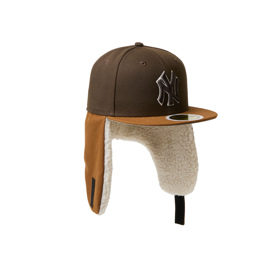 キッズ Youth 59FIFTY Dog Ear ドッグイヤー ニューヨーク・ヤンキース ウォルナット/トーステッドピーナッツ | NEW ERA ニューエラ公式オンラインストア