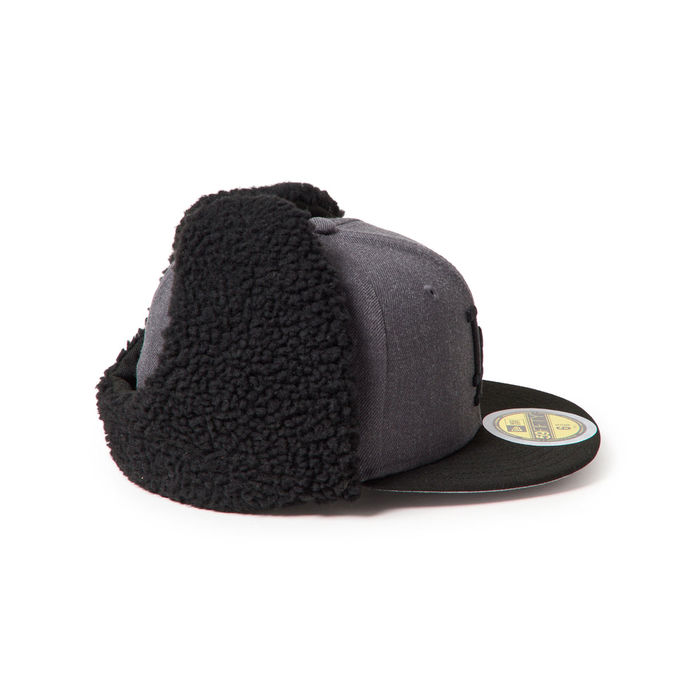 キッズ Youth 59FIFTY Dog Ear ドッグイヤー ロサンゼルス・ドジャース ヘザーグラファイト/ブラック | NEW ERA ニューエラ公式オンラインストア