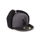 キッズ Youth 59FIFTY Dog Ear ドッグイヤー ロサンゼルス・ドジャース ヘザーグラファイト/ブラック | NEW ERA ニューエラ公式オンラインストア