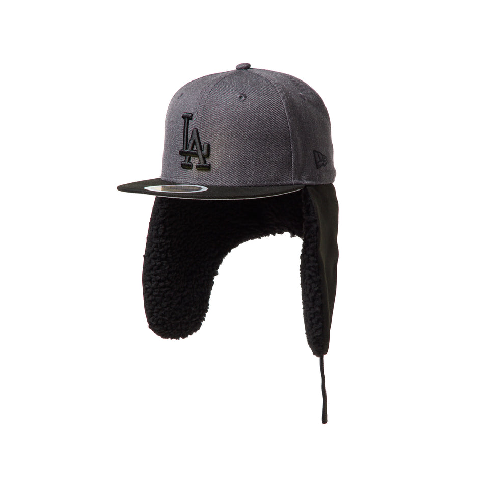 キッズ Youth 59FIFTY Dog Ear ドッグイヤー ロサンゼルス・ドジャース ヘザーグラファイト/ブラック | NEW ERA ニューエラ公式オンラインストア