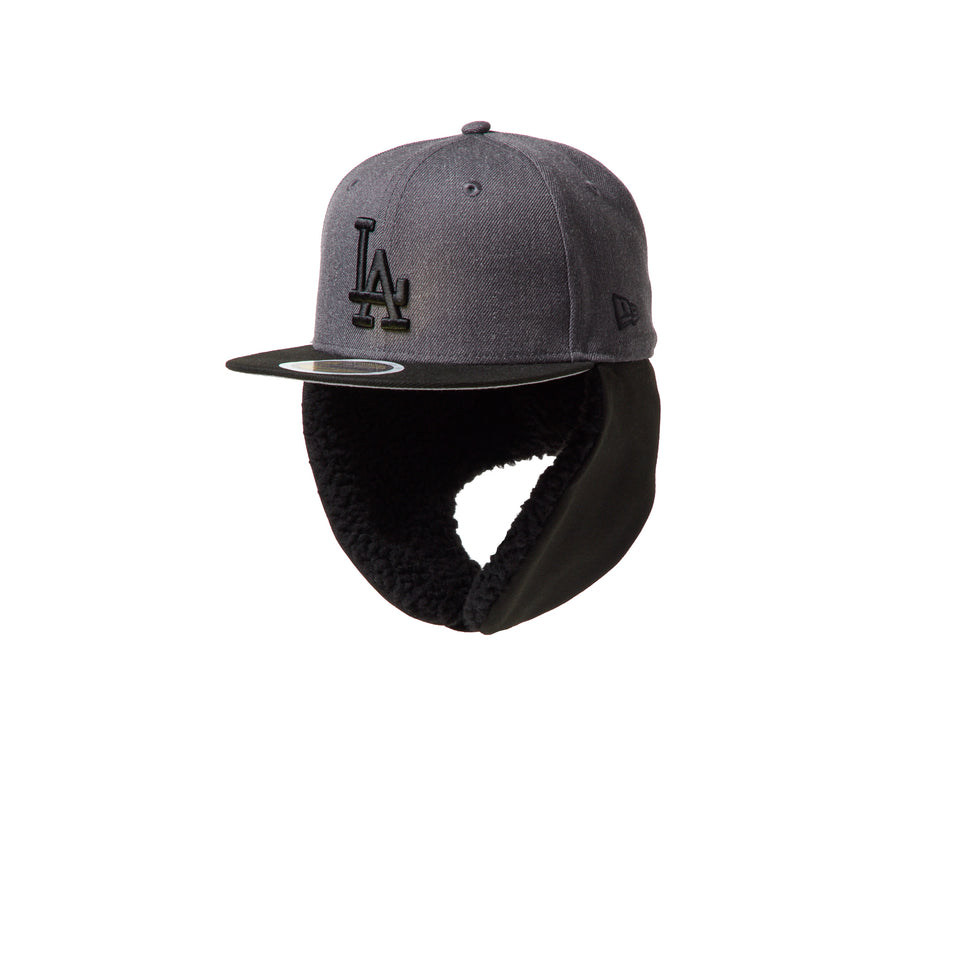 キッズ Youth 59FIFTY Dog Ear ドッグイヤー ロサンゼルス・ドジャース ヘザーグラファイト/ブラック | NEW ERA ニューエラ公式オンラインストア