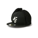 キッズ Youth 59FIFTY Dog Ear ドッグイヤー クラシックロゴ ブラック | NEW ERA ニューエラ公式オンラインストア