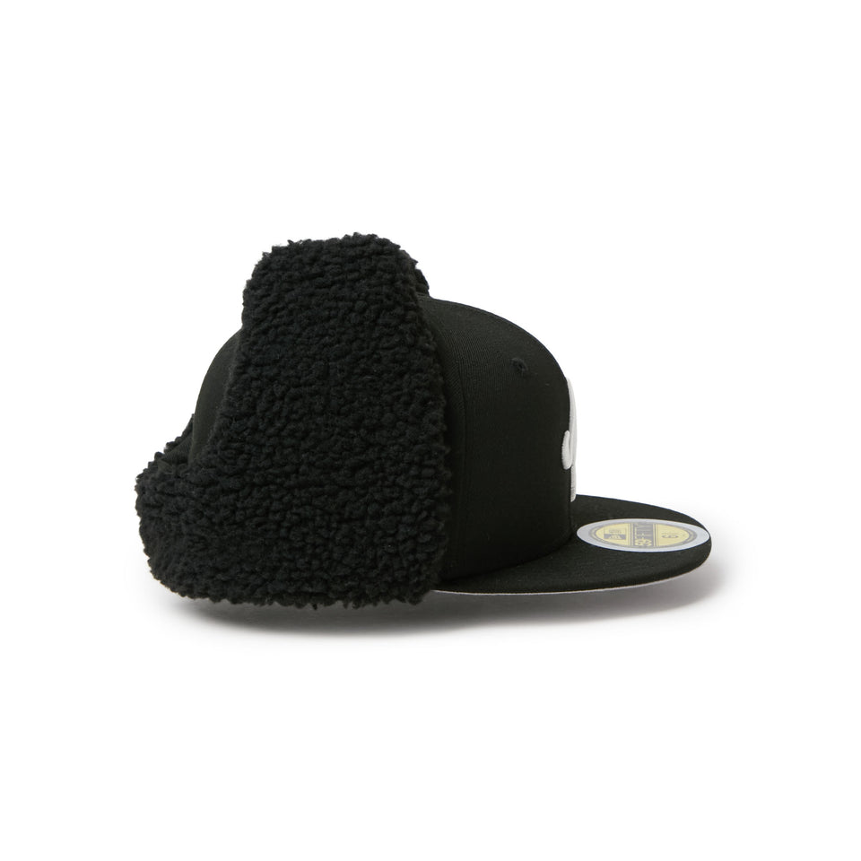 キッズ Youth 59FIFTY Dog Ear ドッグイヤー クラシックロゴ ブラック | NEW ERA ニューエラ公式オンラインストア