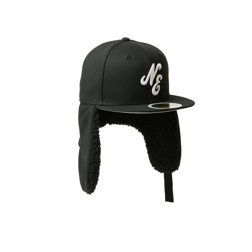 キッズ Youth 59FIFTY Dog Ear ドッグイヤー クラシックロゴ ブラック | NEW ERA ニューエラ公式オンラインストア