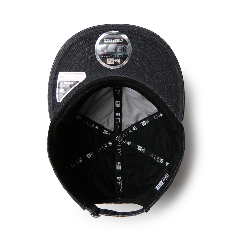 RC 9FIFTY キルト Pigment Dye ピグメントダイ ブラック|アウトドア | NEW ERA ニューエラ公式オンラインストア
