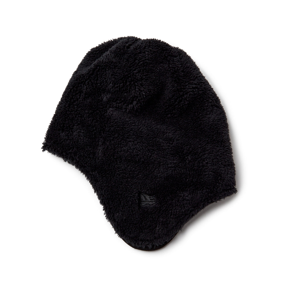 イヤーフラップ ビーニー リバーシブル Mink Fleece ブラック | アウトドア | NEW ERA ニューエラ公式オンラインストア