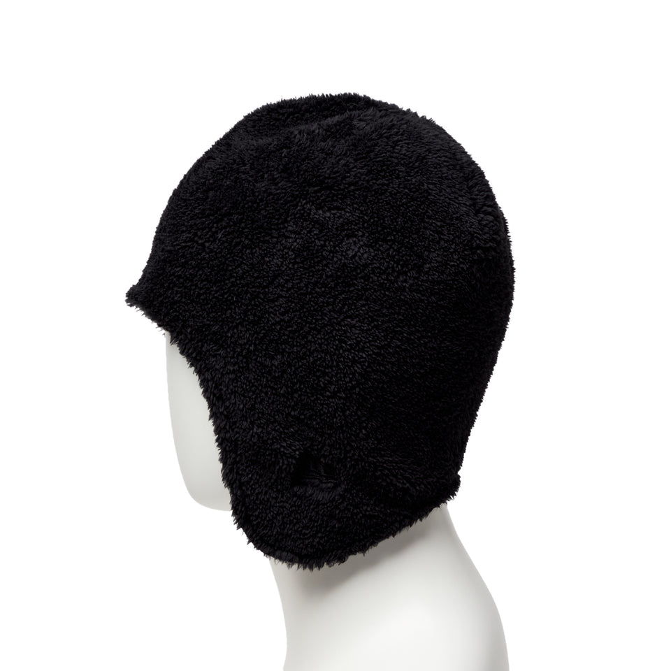 イヤーフラップ ビーニー リバーシブル Mink Fleece ブラック | アウトドア | NEW ERA ニューエラ公式オンラインストア