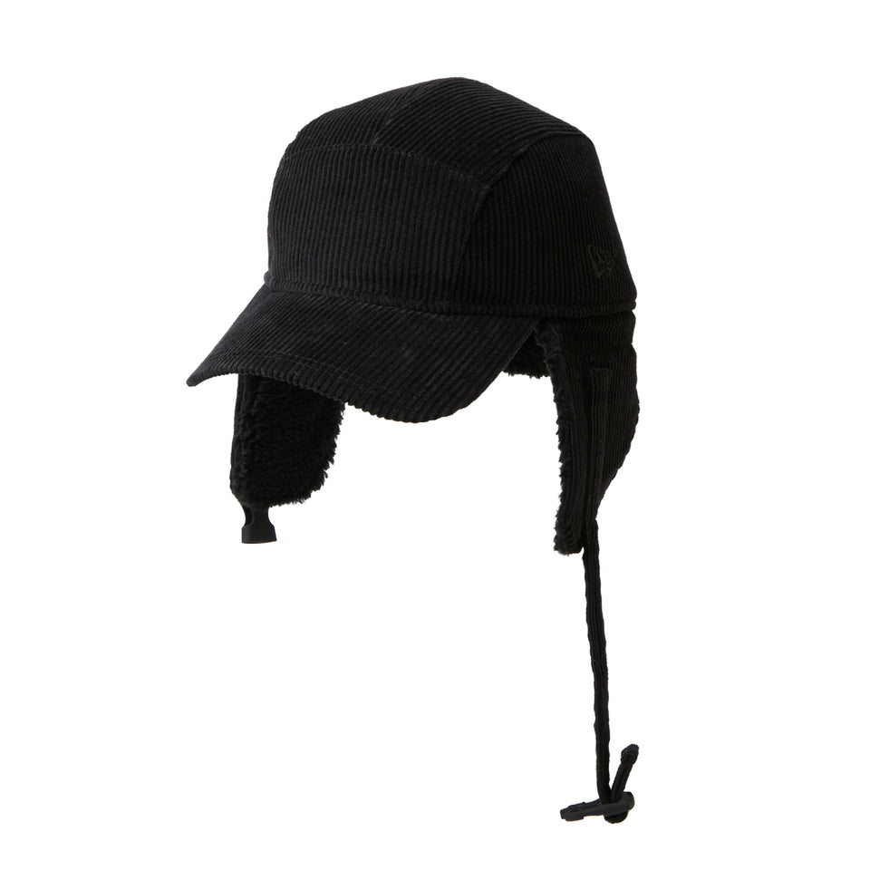キャンパーキャップ Dog Ear ドッグイヤー 8W Corduroy ブラック | アウトドア | NEW ERA ニューエラ公式オンラインストア