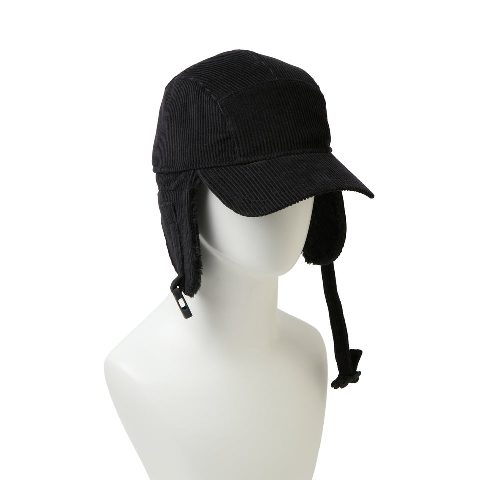 キャンパーキャップ Dog Ear ドッグイヤー 8W Corduroy ブラック | アウトドア | NEW ERA ニューエラ公式オンラインストア
